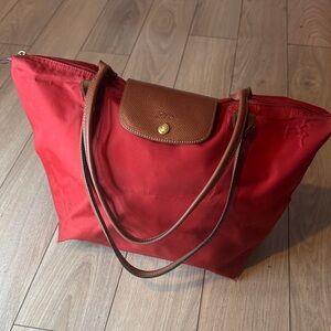 Longchamp Red shoulder bag